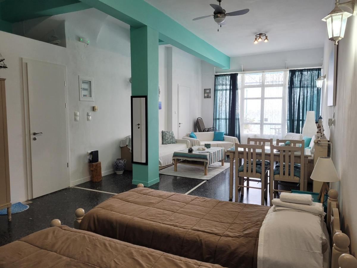 Tirós Antony'S Apartment Sea View מראה חיצוני תמונה