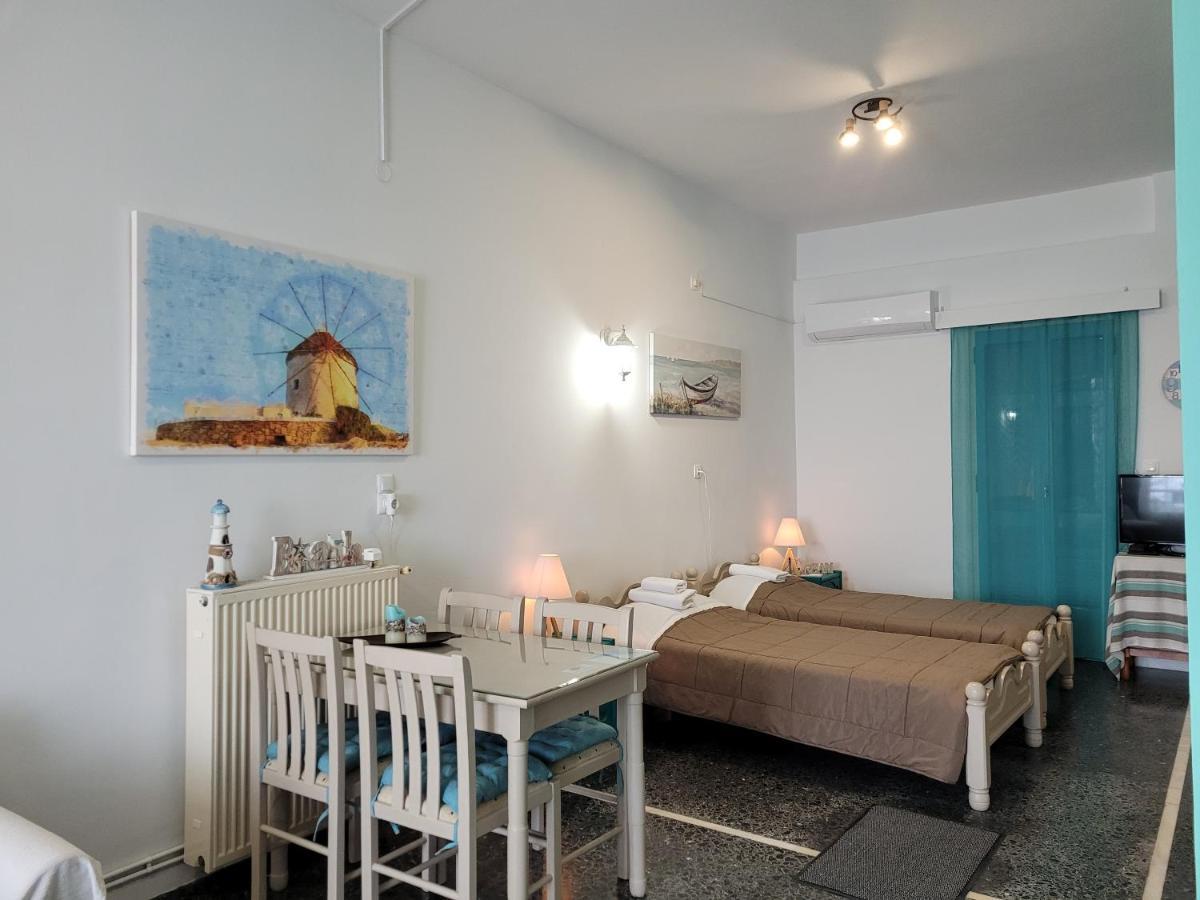Tirós Antony'S Apartment Sea View מראה חיצוני תמונה