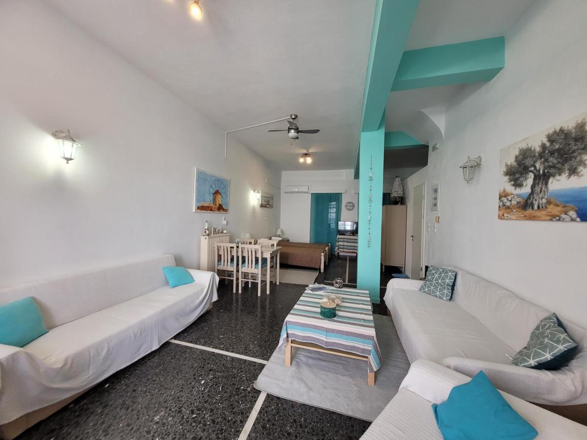 Tirós Antony'S Apartment Sea View מראה חיצוני תמונה