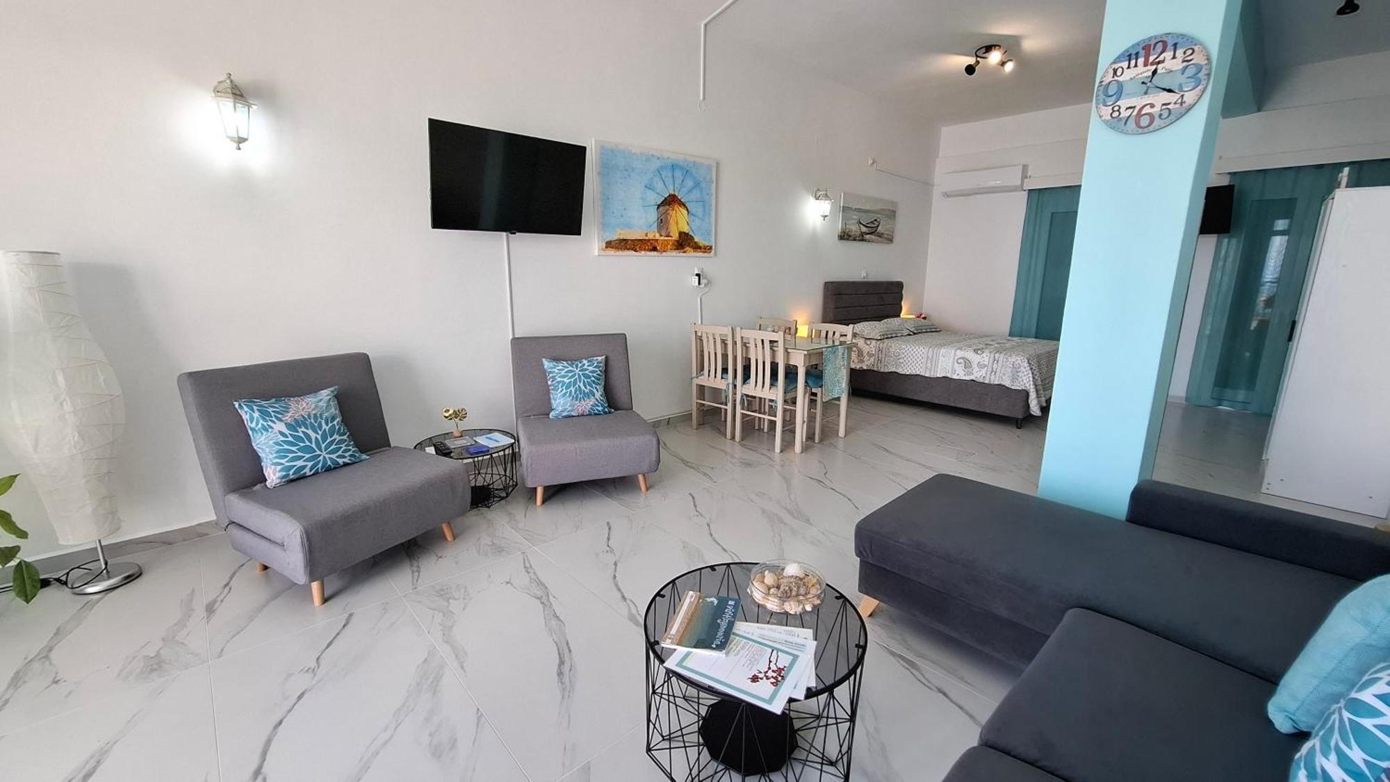 Tirós Antony'S Apartment Sea View מראה חיצוני תמונה