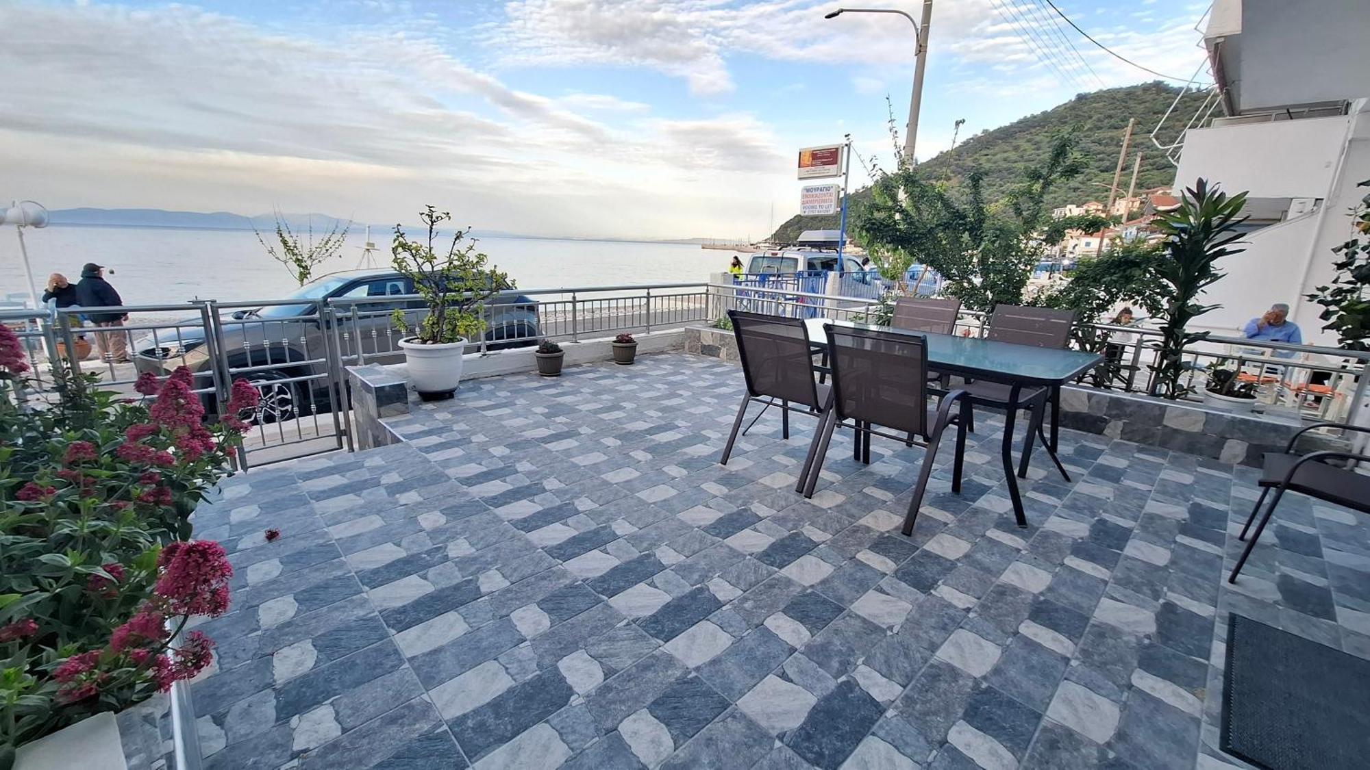 Tirós Antony'S Apartment Sea View מראה חיצוני תמונה